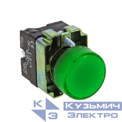 Лампа сигнальная BV63 зел. EKF xb2-bv63