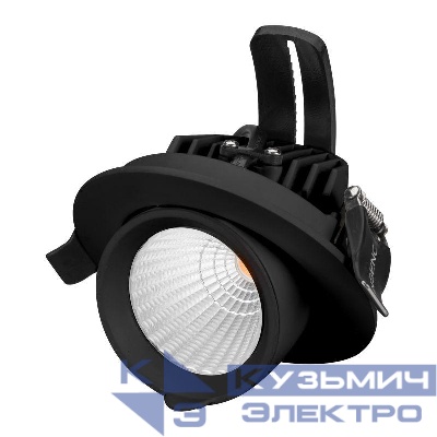 Светильник светодиодный LTD-EXPLORER-R100-12W Day4000 BK 38 deg 230V IP20 металл Arlight 034520