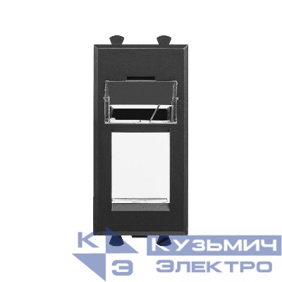 Адаптер для Keystone 1мод. Avanti "Черный матовый" DKC 4412201