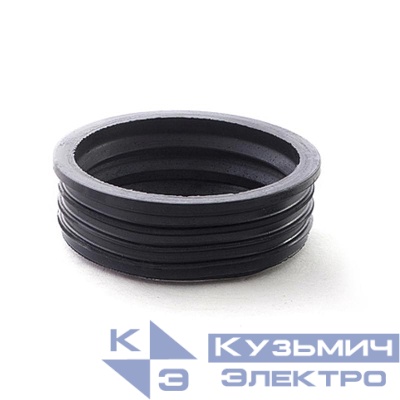 Манжета переходная с чугуна на пластик ВК резина 123/110 черн. RTP 11071