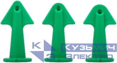 Насадка пластиковая сменные для пистолетов для герметика набор (уп.3шт) FIT 14248
