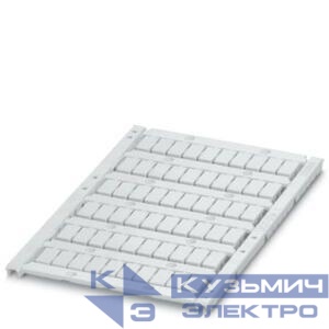 Маркировка для клеммных модулей UCT-TM 6 (1шт = 1пластина) Phoenix Contact 0828736