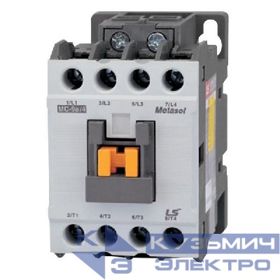Контактор Metasol MC-9a/4P 4п (4НО) 9А кат. 220В AC Screw LS Electric 1316015200