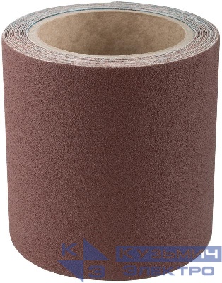 Рулон шлифовальный мини на тканевой основе алюм./оксидный абразивный слой 115ммх5м Р 80 FIT 38084