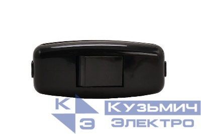 Выключатель Accessories навесной черн. LEZARD 715-1100-611B
