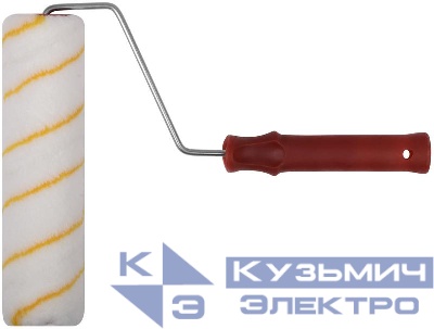 Валик 230мм d40/62мм ворс 11мм бюгель 6мм стержневая система полиакрил. КУРС 02524