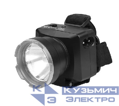 Фонарь аккумуляторный налобный AccuFH7-L1W-bk 1LED 1Вт IP20 70лм 2 режима: 100проц. 60мин/30проц. 240мин аккум. 0.4А.ч регулир. угол наклона черн. ФАZА 2857606