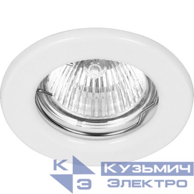 Светильник DL10 G5.3 MR16 потолочн. встраив. бел. FERON 15109