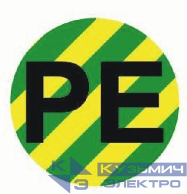 Наклейка "PE" d20мм PROxima EKF an-2-07-1