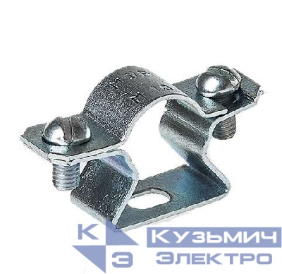 Скоба крепежная дистанционная d16мм метал. (уп.20шт) Ruvinil СД1616