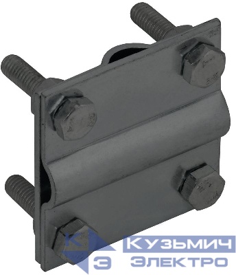 Зажим крестообразный полоса/пруток-полоса/пруток 30/8мм оцинк. сталь TD IEK ZCC13-13-1-08-30