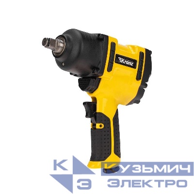 Гайковерт пневматический 1/2дюйм 1490Нм Kranz KR-80-0704