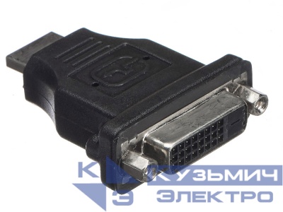 Переходник гнездо DVI- штекер HDMI  на блистере, Netko