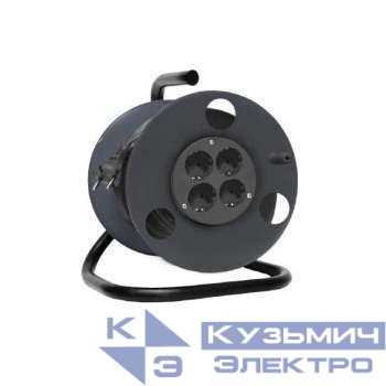 Удлинитель на катушке 4х50м без заземл. 6А IP20 1.3кВт Союз 481S-3105
