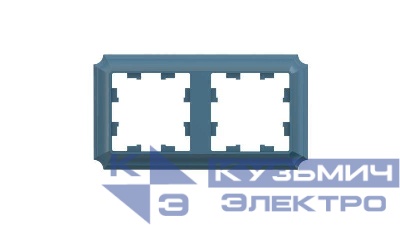 Рамка 2-м AtlasDesign Antique универс. изумруд. SE ATN100802