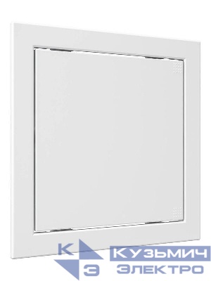 Люк-дверца ревизионный нажимной 218х218мм фланец 196х196мм AURAMAX AD2020