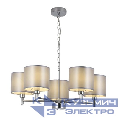 Люстра Martha 2092-305 5хЕ14 40Вт классика Rivoli Б0061941