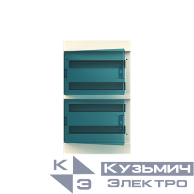 Бокс настенный Mistral41 72М (4х18)прозрачная дверь, +PE+N (84 клеммы), 382х656х ABB 1SPE007717F1121