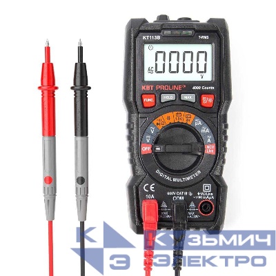 Мультиметр цифровой KT 113B "PROLINE" КВТ 79125