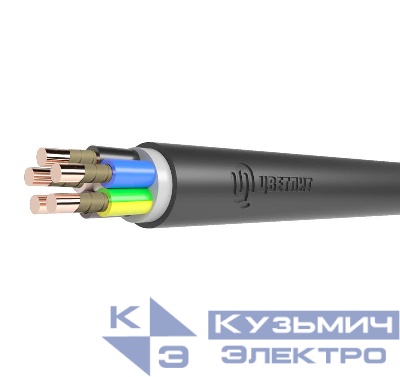 Кабель ВВГнг(А)-FRLS 5х6 ОК (N PE) 0.66кВ (м) Цветлит 00-00140730