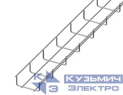 Лоток проволочный 60х30 L3000 сталь 4мм Промрукав PR08.5690