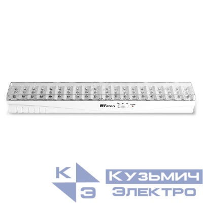 Светильник EL19 60 LED DC аккумуляторный бел. FERON 12902