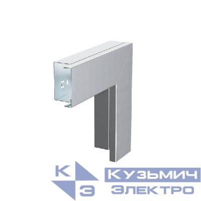 Угол плоский с крышкой кабель-канала 40х60мм сталь LKM F40060FS OBO 6247504