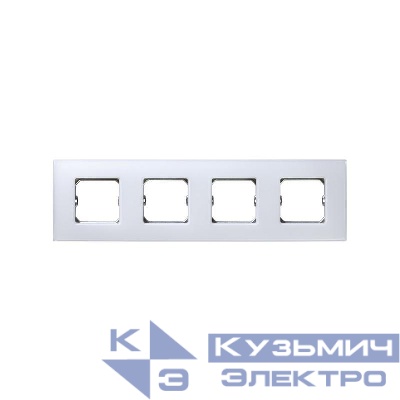 Рамка 4-м Simon27 Neos белоснежный Simon 27774-60