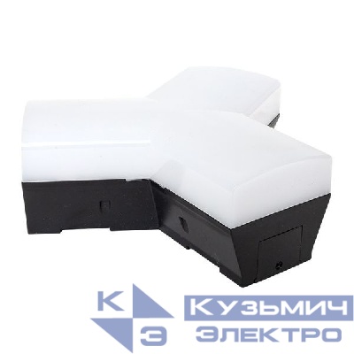 Коннектор фигурный для светодиод. линейных светильников ДБО-Y 10Вт 6500К IP20 черн. LUMA EKF LBL-Y-10-B-6500