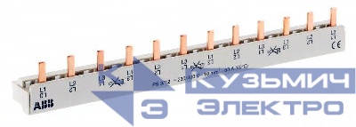 Разводка шинная 3ф PS3/12(PIN) 63A ABB 2CDL230001R1012