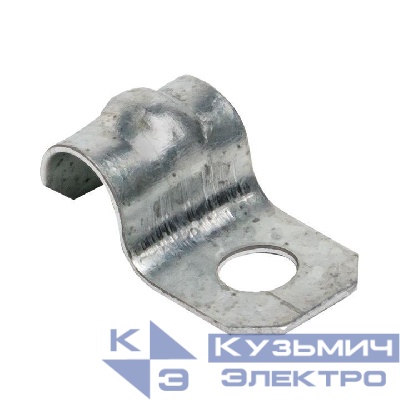 Скоба крепежная однолапковая d8-9мм метал. EKF sm-1-8-9