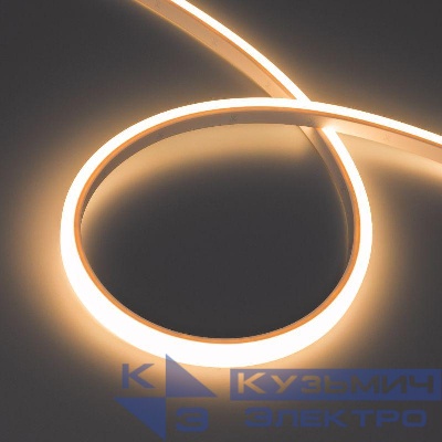 Лента светодиодная WAVE-TOP-PU-A144-10x10mm 24В Warm 2700К 5Вт/м IP68 wire x1 вывод боков. герметичная (уп.1м) Arlight 052637