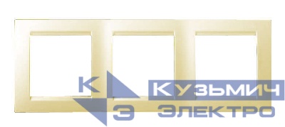 Рамка 3-м Simon15 сл. кость Simon 1500630-031