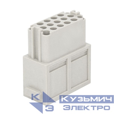 Розетка OptiLink HDC-HM-17-10-FС-(0.14-2.5) 160В КЭАЗ 352187