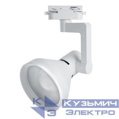 Светильник трековый AL193 под лампу E27 бел. FERON 41597