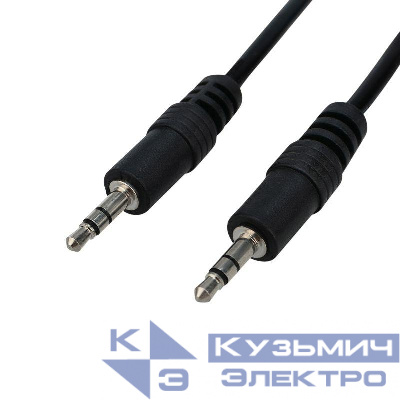 Шнур 3.5мм штекер стерео-3.5мм штекер стерео 5м Rexant 17-4105