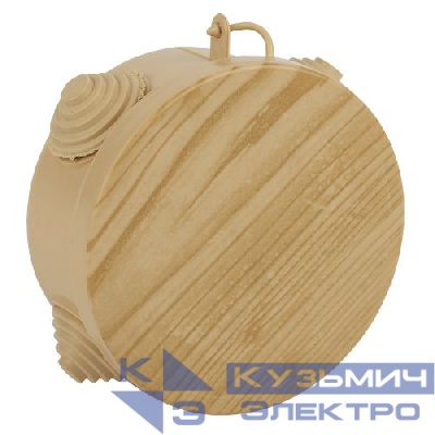 Коробка распаячная ОП КОР 65х40мм с гермовводами 4 вх. IP54 сосна Эра Б0043231