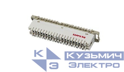 Плинт размыкаемый на 10 пар маркировка 0-9 FD-6075 Rexant 04-0102