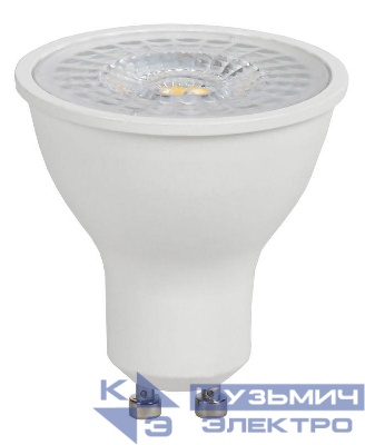 Лампа светодиодная PAR16 Lens 7Вт софит 4000К GU1230В IEK LLE-PAR16L-07-230-40-GU10