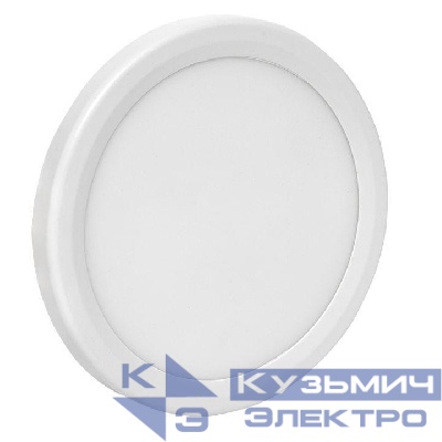 Светильник светодиодный ДВО 1006 9Вт 6500К IP20 встраив. Basic EKF DLL-1006-9-6500