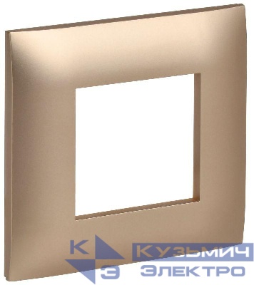 Рамка 1-м SKANDY SK-F01Sa песочн. IEK SK-M12-K98