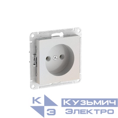 Розетка AtlasDesign 16А без заземл. без шторок быстрозажим. клем. механизм жемчуж. SE ATN000441S