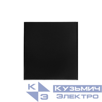 Выключатель проходной (переключатель) 1-кл. СП STRONG MIELE 10А антрацит Kranz KR-78-0708-5