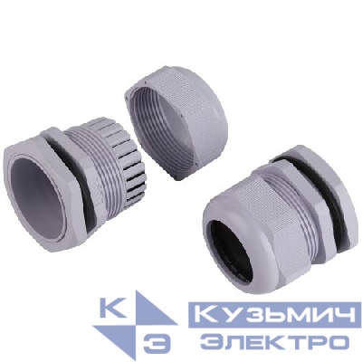 Ввод кабельный (сальник) PG 48 d37-44мм (d отверст. 59мм) IP54 (уп.5шт) Эра Б0065156