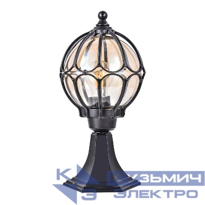 Светильник PL3704 60Вт E27 IP44 230В садово-парковый черн. FERON 06341