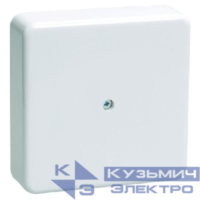 Коробка распаячная 75х75х20 IP40 без клеммы бел. BS-W-75-75-20 Эра Б0031164