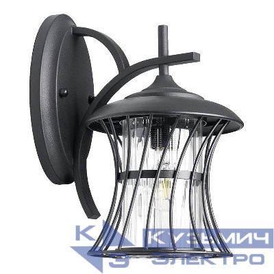 Светильник PL520 60Вт E27 230В садово-парковый с клеммой в комплекте черн. FERON 11888