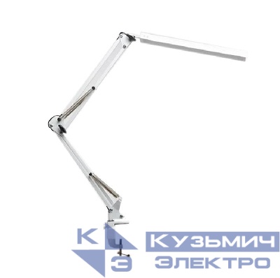 Светильник светодиодный настольный TBL-03 12Вт USB на струбцине бел. ФАZА 5047006