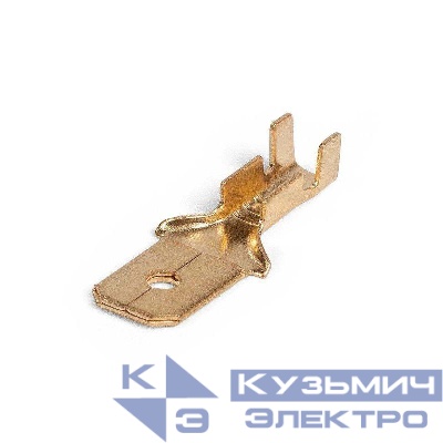 Разъем плоский неизолир. РП-П 2.5-(6.3) КВТ 59138