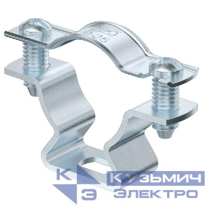 Скоба крепежная дистанционная 20-25мм (с продольным отверстием) с гальванич. покрытием OBO 1362768